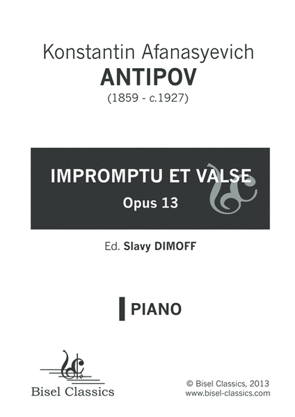Impromptu et Valse, Opus 13