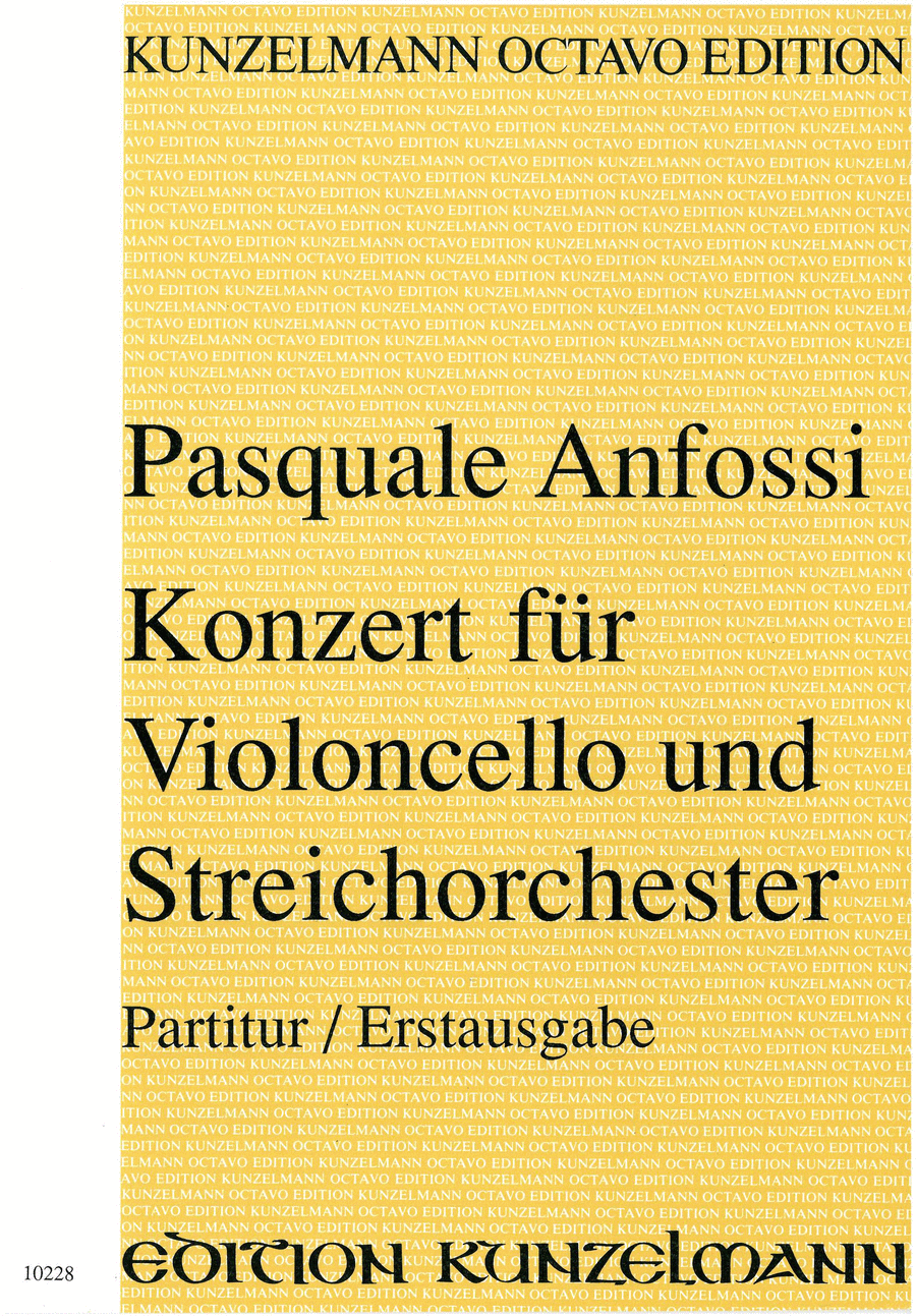 Concerto for cello Harpsichord scores gallery preview page 1