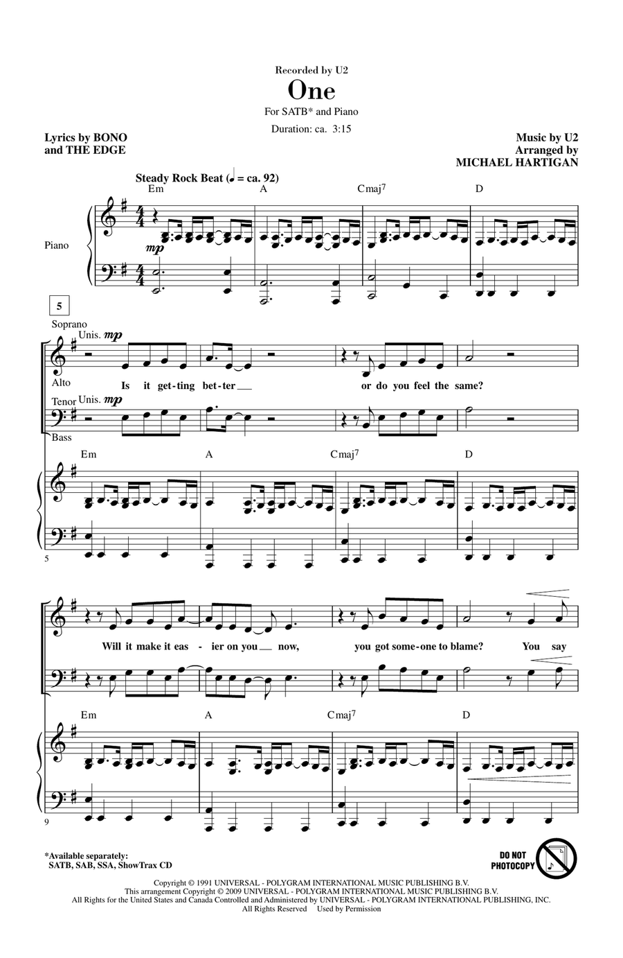 One 4-Part scores gallery preview page 1