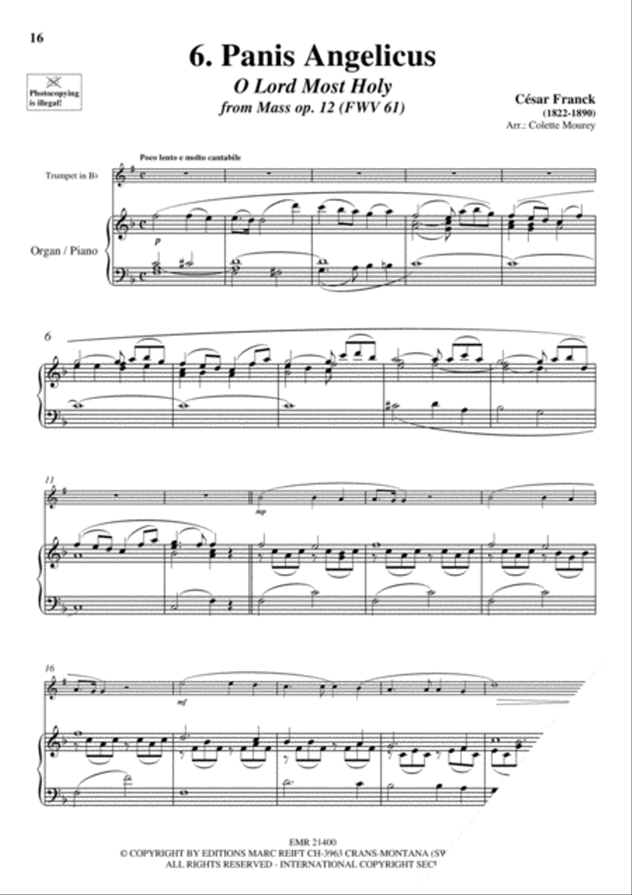 20 Greatest Wedding Solos Cornet scores gallery preview page 8