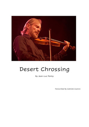 Book cover for Desert Chrossing