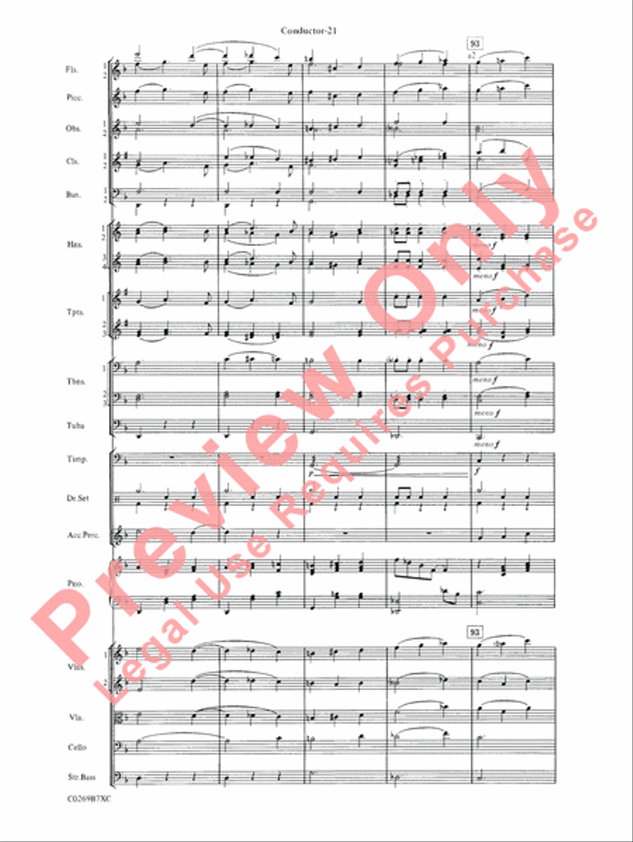 Leroy Anderson Favorites Leroy Anderson Favorites Full Orchestra scores gallery preview page 24