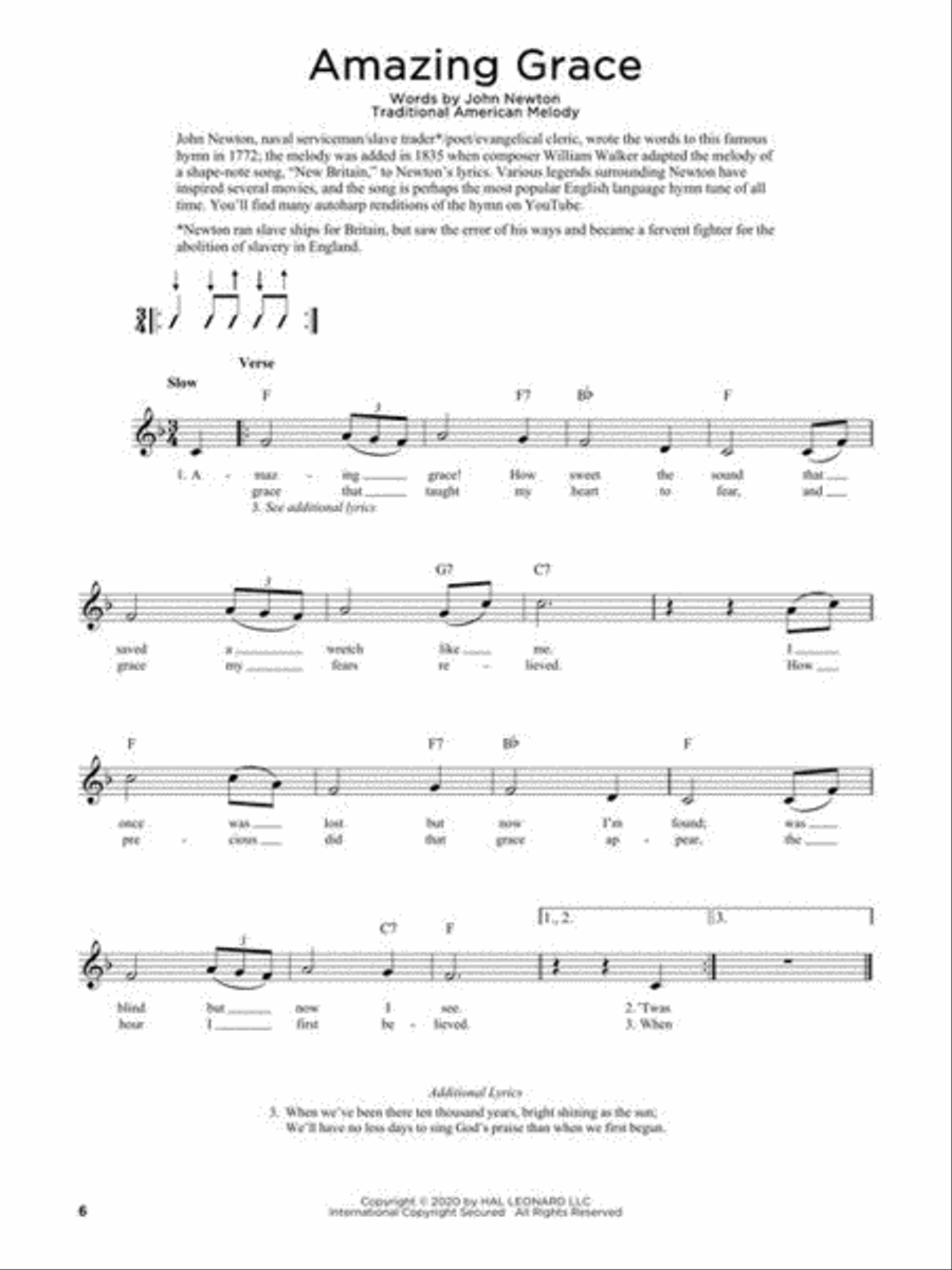 First 50 Songs You Should Play on Autoharp Autoharp scores gallery preview page 7