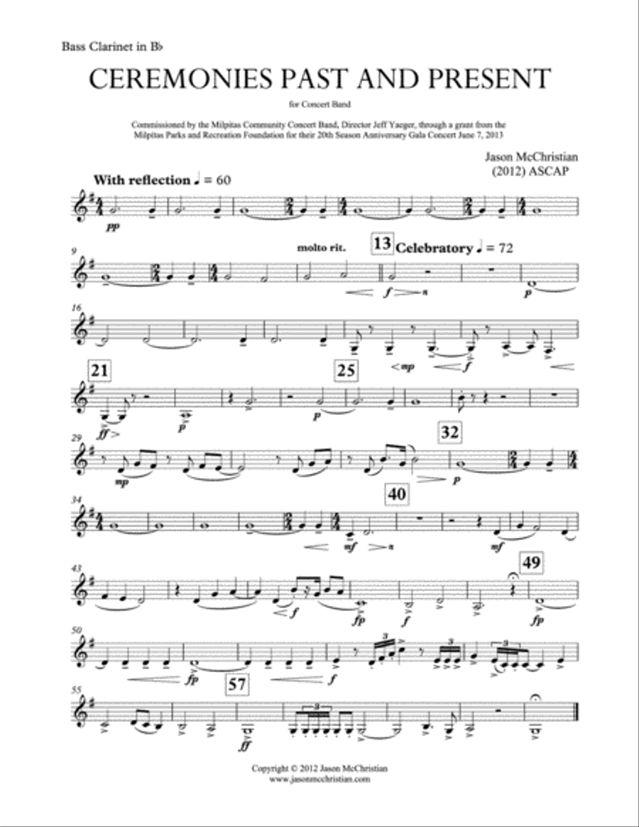 Ceremonies Past and Present - for Concert Band Concert Band scores gallery preview page 6