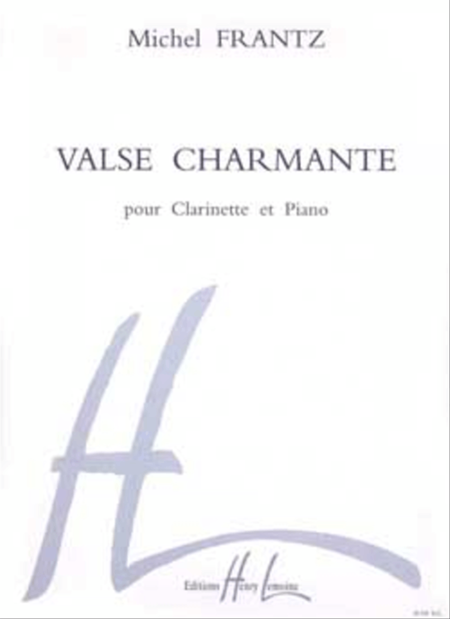 Valse Charmante Clarinet Solo scores gallery preview page 1