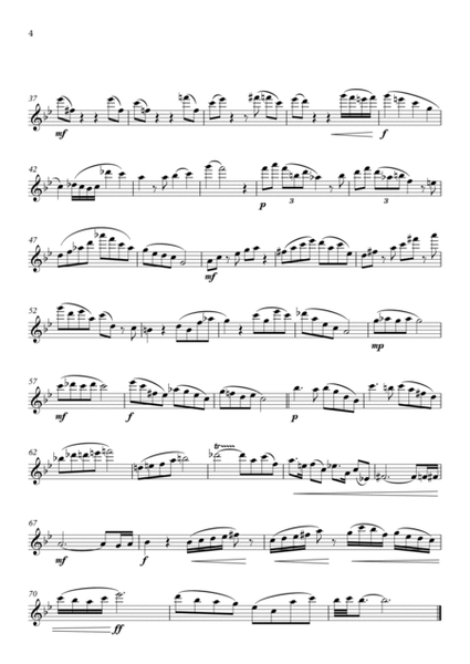 Five Modern Unaccompanied flute Solos - Set I image number null