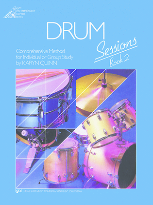 Book cover for Drum Sessions, Book 2