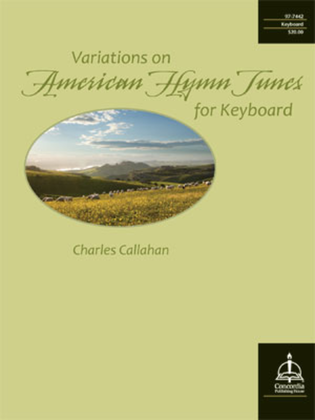 Book cover for Variations on American Hymn Tunes for Keyboard