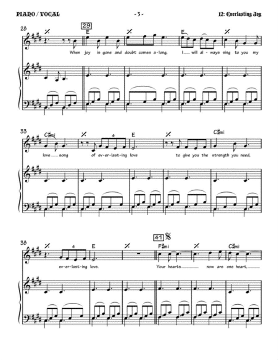 Everlasting Joy Everlasting Joy Small Ensemble scores gallery preview page 3