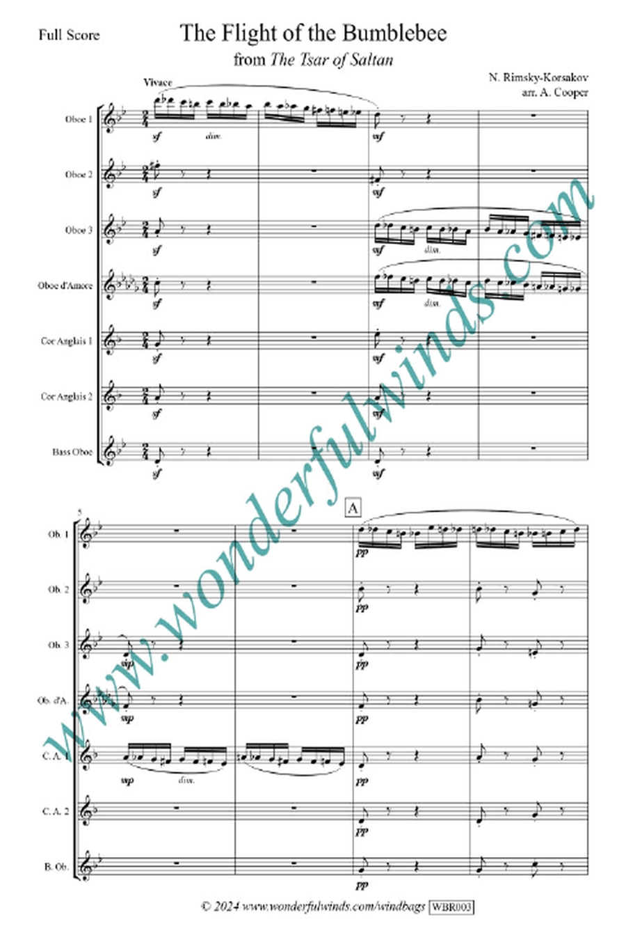 The Flight of the Bumblebee Oboe scores gallery preview page 2