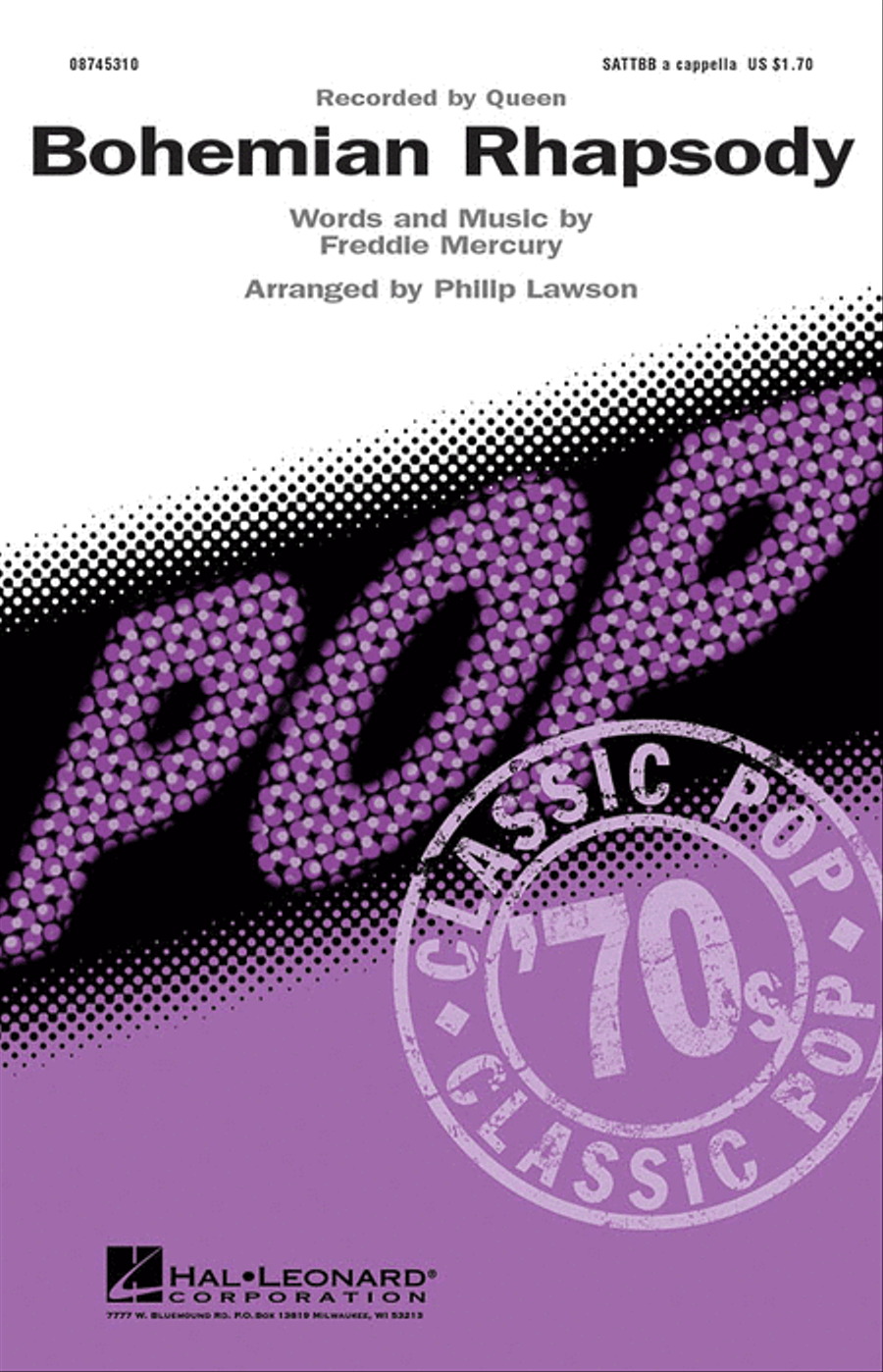 Bohemian Rhapsody A Cappella scores gallery preview page 1