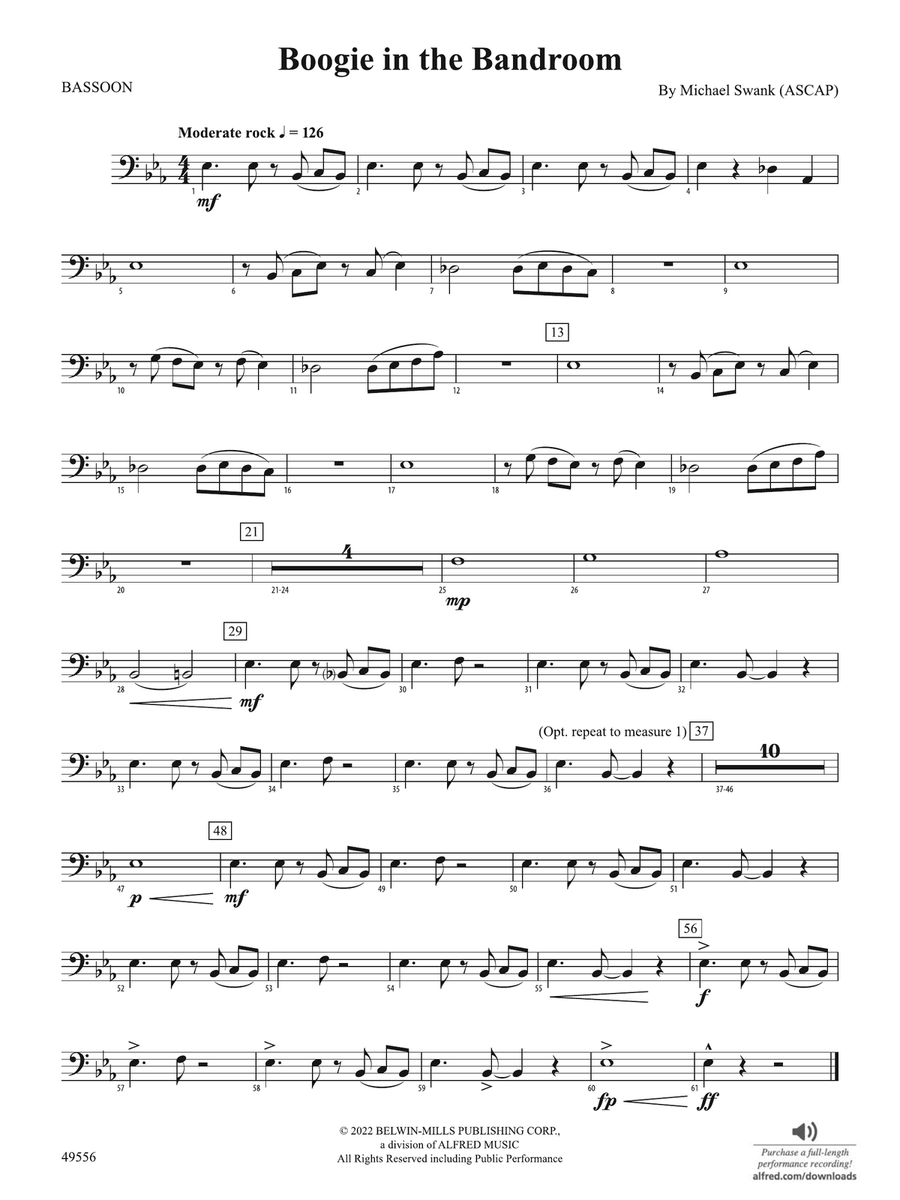 Boogie in the Bandroom: Bassoon