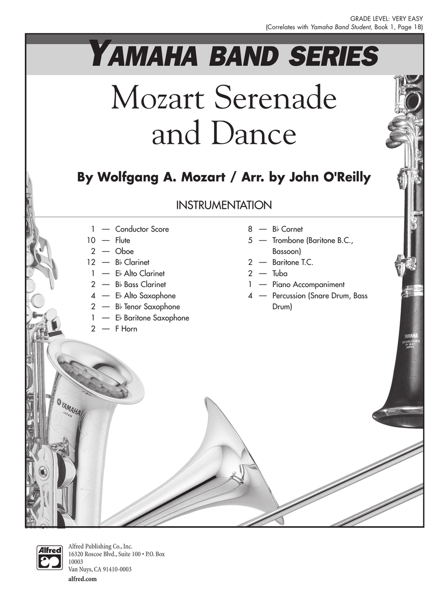 Mozart Serenade and Dance: Score