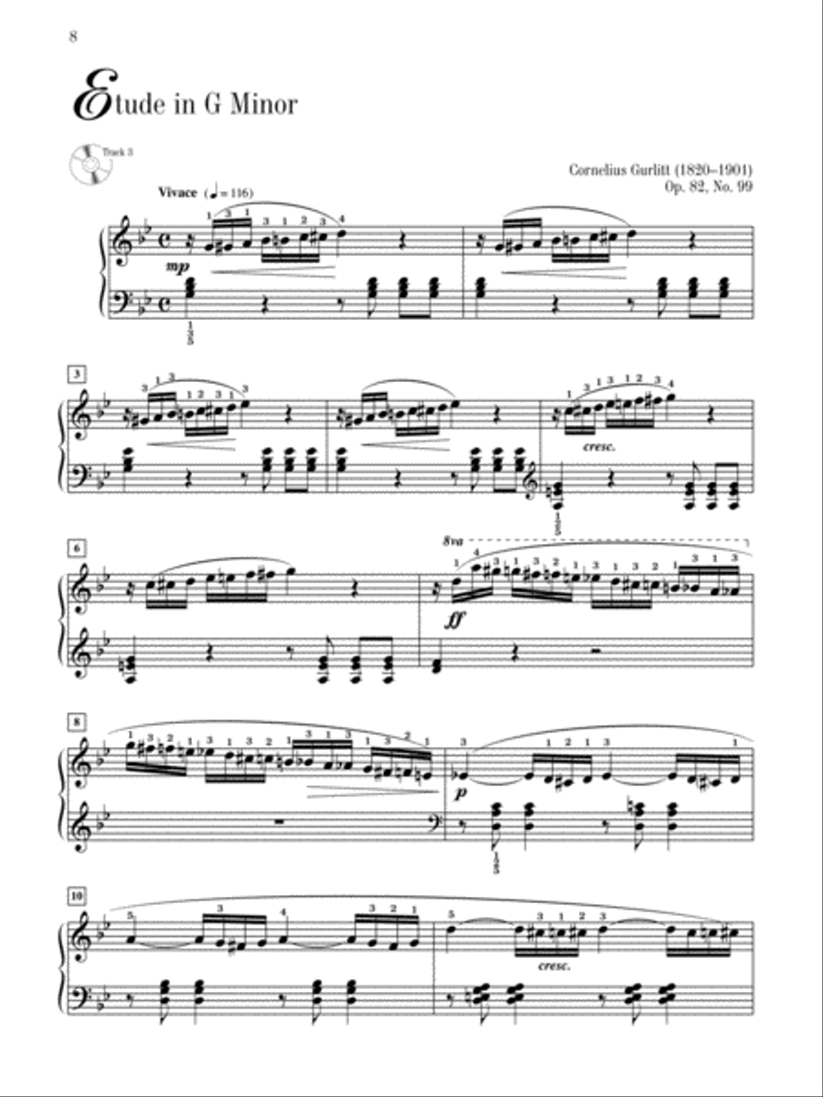Mastering the Piano, Book 3 Piano Solo scores gallery preview page 3