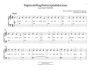 Supercalifragilisticexpialidocious (from Mary Poppins) (arr. Christopher Hussey)