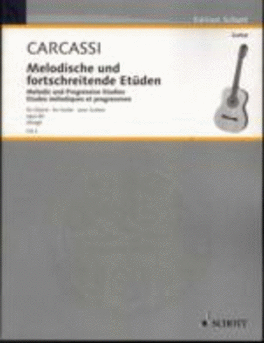 Carcassi - Melodious & Progressive Studies Op 60 Guitar