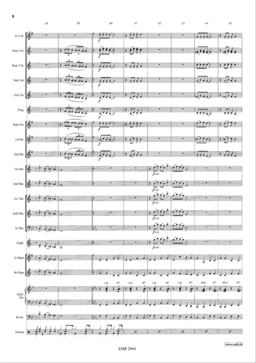 Fascinating Rhythm Fascinating Rhythm Brass Band scores gallery preview page 9