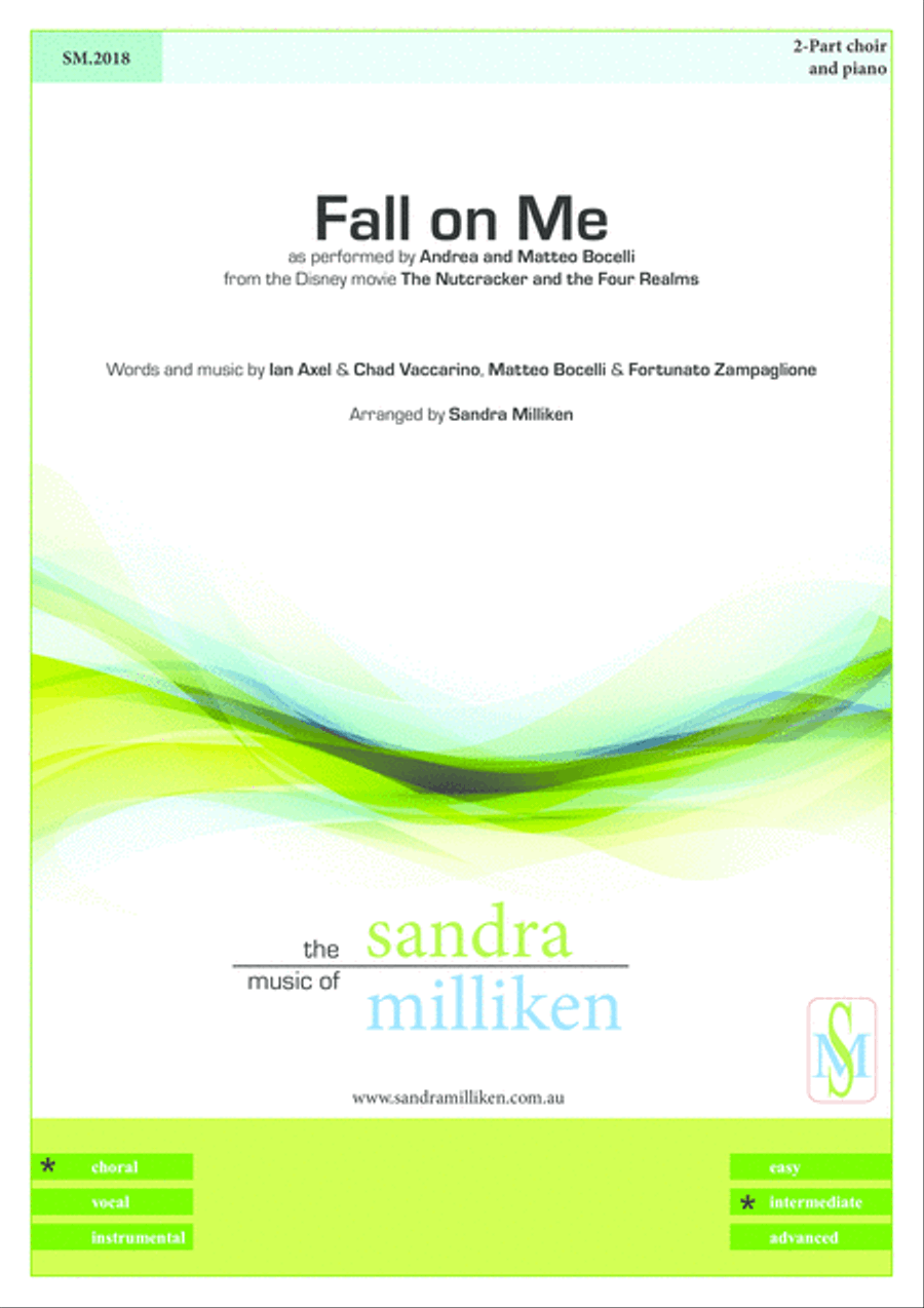 Fall On Me 2-Part scores gallery preview page 1