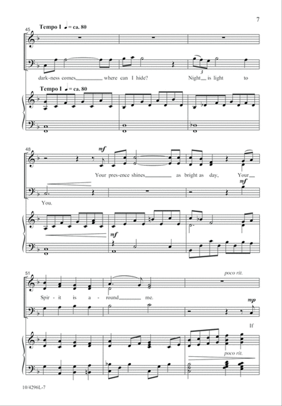 Praise Your Holy Name Praise Your Holy Name 4-Part scores gallery preview page 7