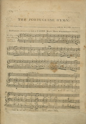 (1) The Portuguese Hymn; (2) The Sicilian Hymn