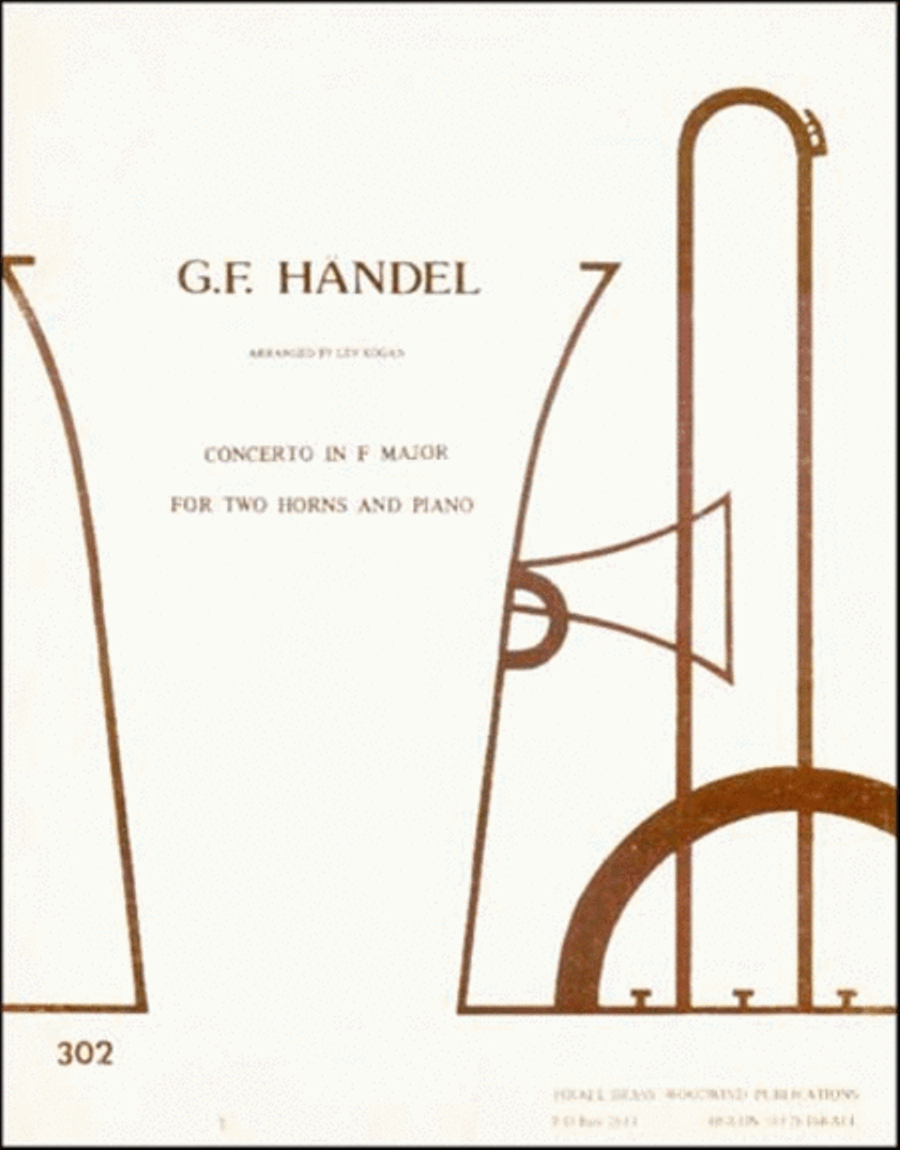 Concerto in F Major Concerto in F Major Horn scores gallery preview page 1