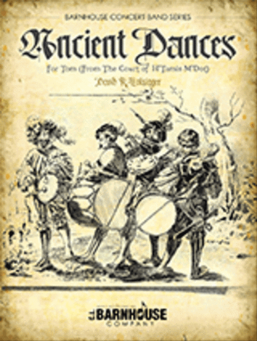 Ancient Dances Concert Band scores gallery preview page 1