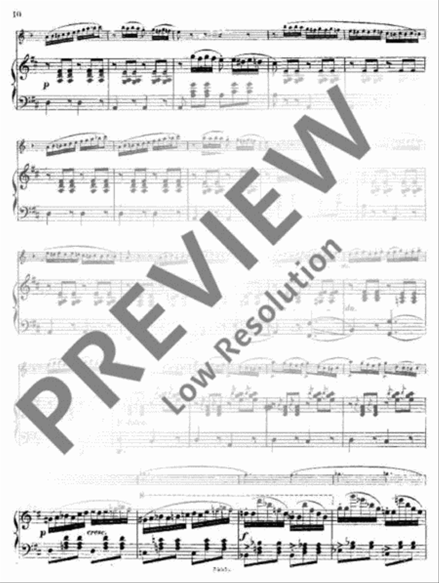 Fantaisie A Clarinet scores gallery preview page 13