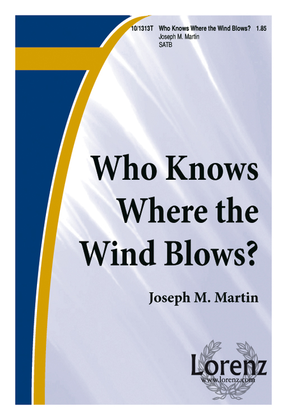 Book cover for Who Knows Where the Wind Blows?