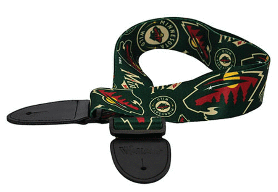 Minnesota Wild Guitar Strap Guitar Straps scores gallery preview page 2