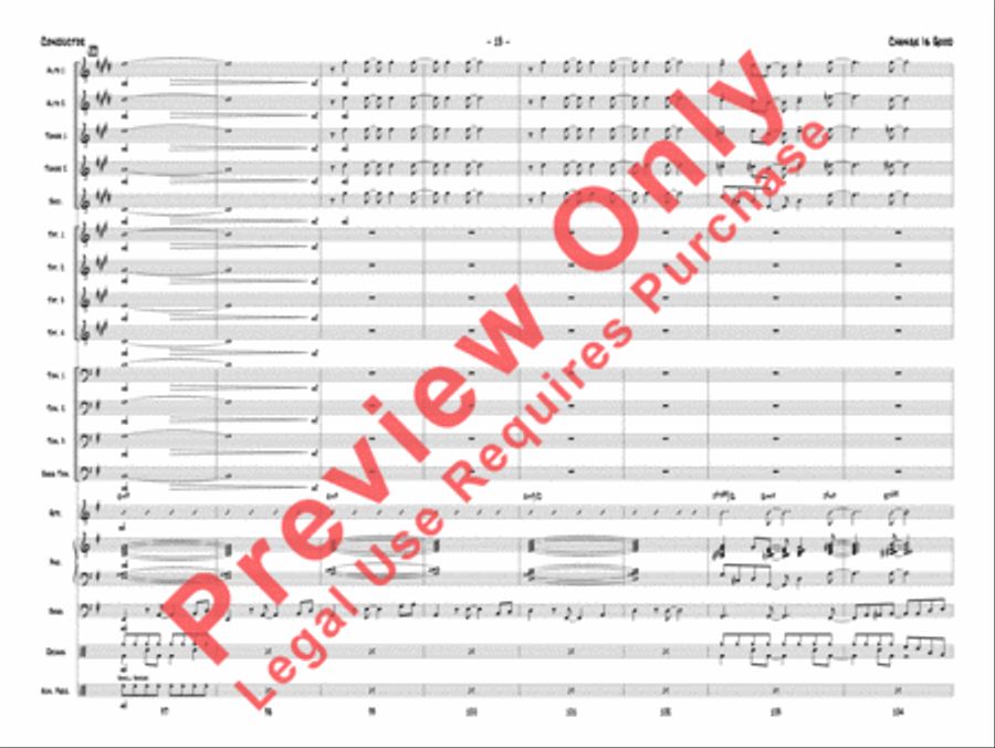 Change Is Good Jazz Ensemble scores gallery preview page 16