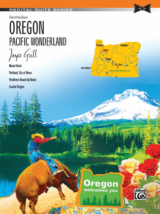 Book cover for Oregon -- Pacific Wonderland