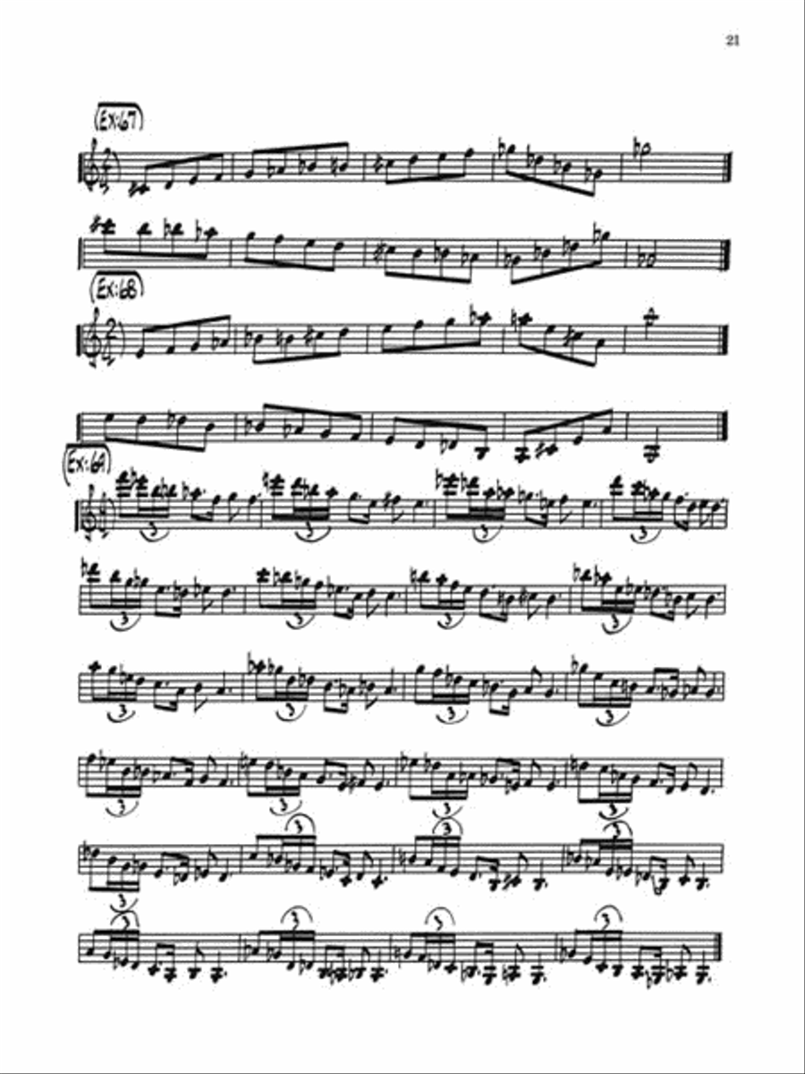 Exercises for Mallet Instruments Percussion scores gallery preview page 4