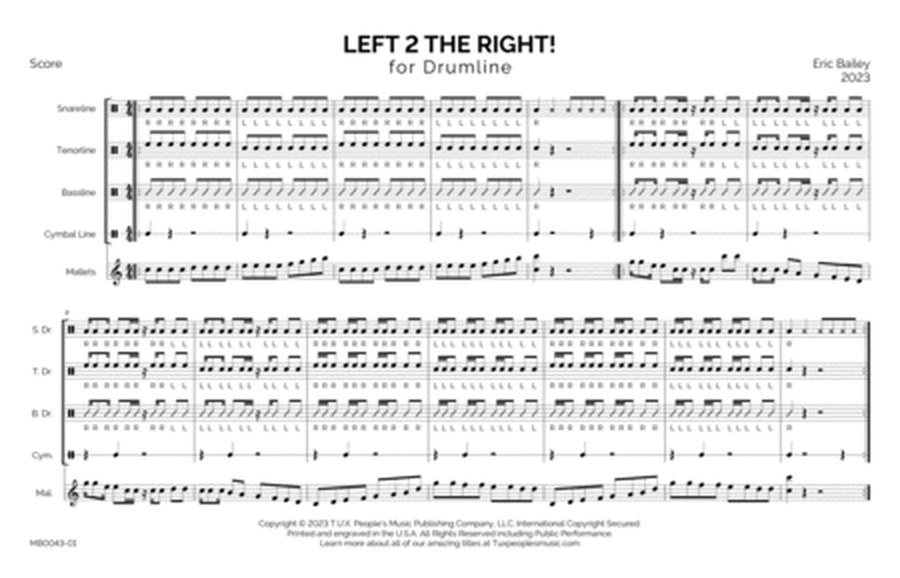Left 2 The Right! (Drumline Warm-up)
