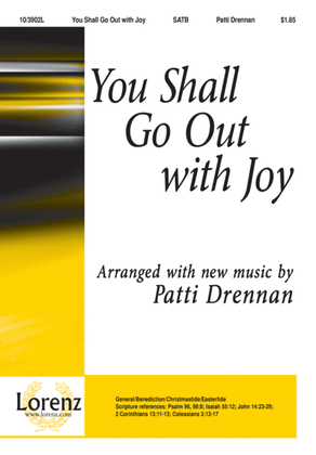 Book cover for You Shall Go Out with Joy