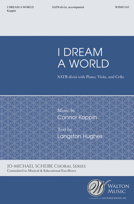 Book cover for I Dream a World