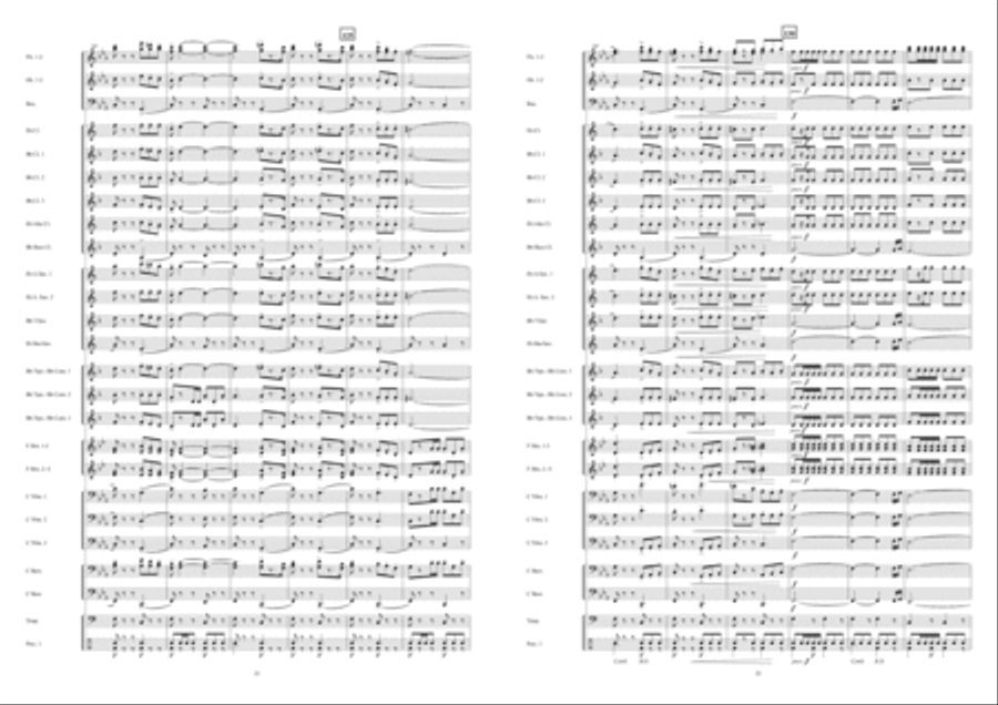 Hail Nero - Triumphal March (From Quo Vadis) Brass Band scores gallery preview page 12