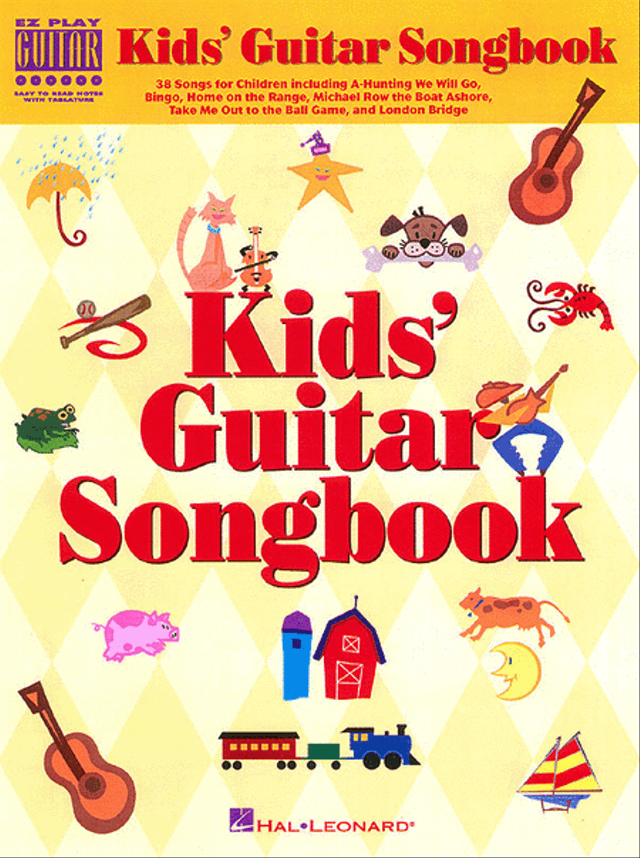 Kids' Guitar Songbook Guitar Tablature scores gallery preview page 1
