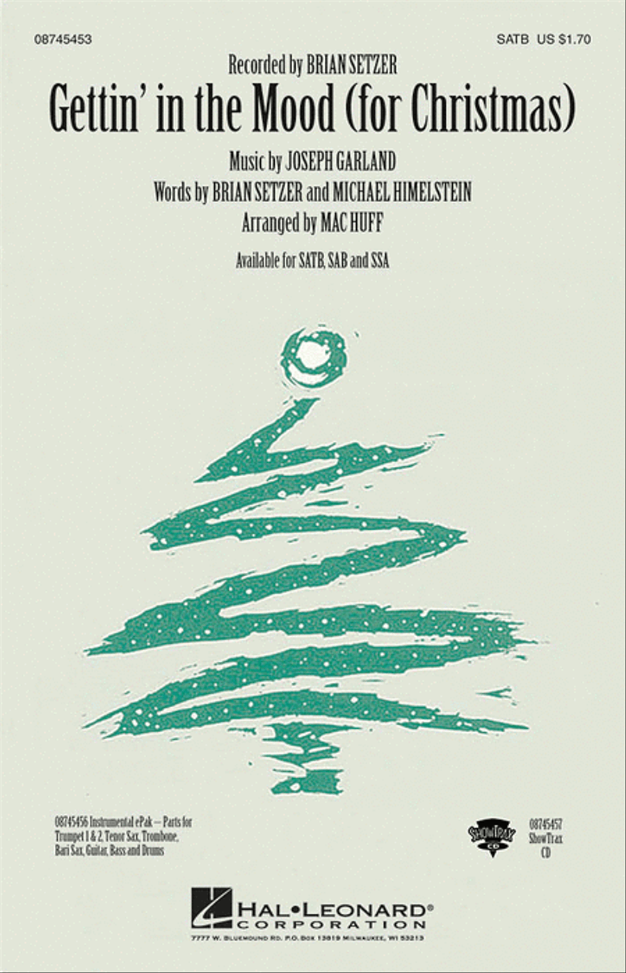 Gettin' in the Mood – For Christmas 4-Part scores gallery preview page 1