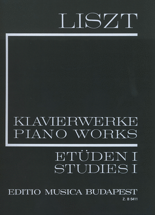 Book cover for Etüden (Studies) Band 1