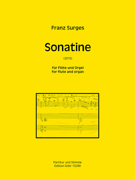 Sonatine für Flöte und Orgel (2015)