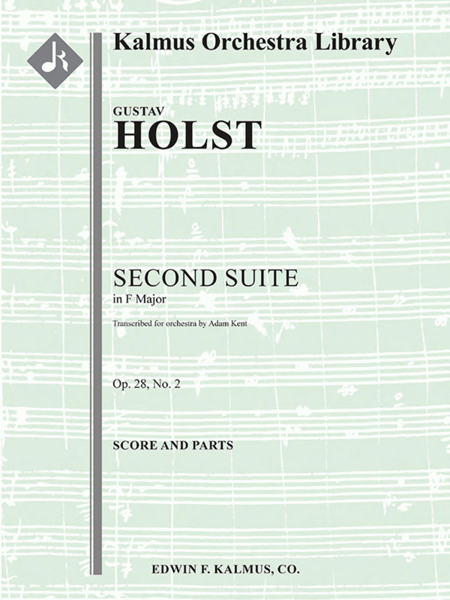 Second Suite in F, Op. 28 Chamber Orchestra scores gallery preview page 1