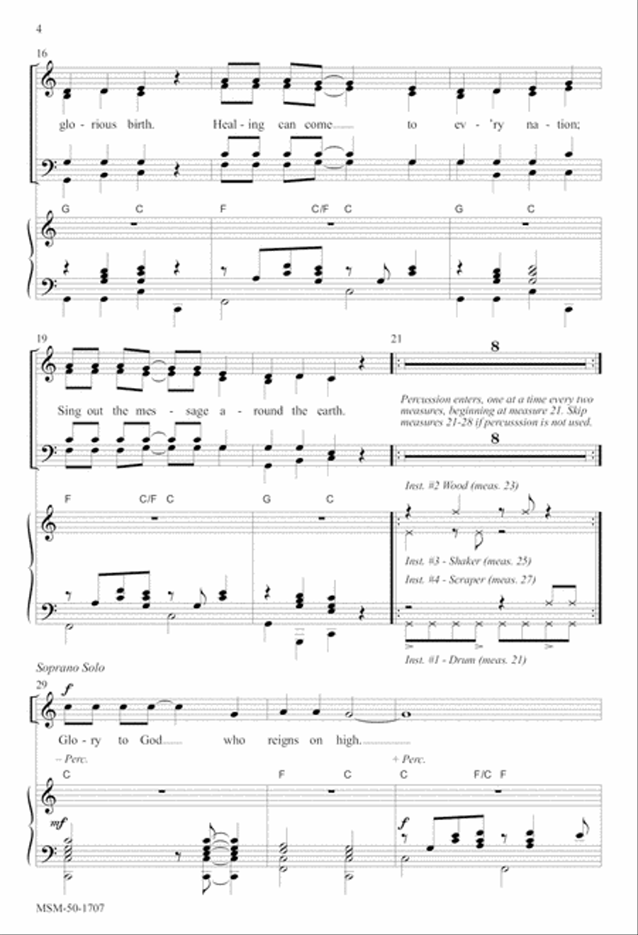 In a Manger 4-Part scores gallery preview page 4