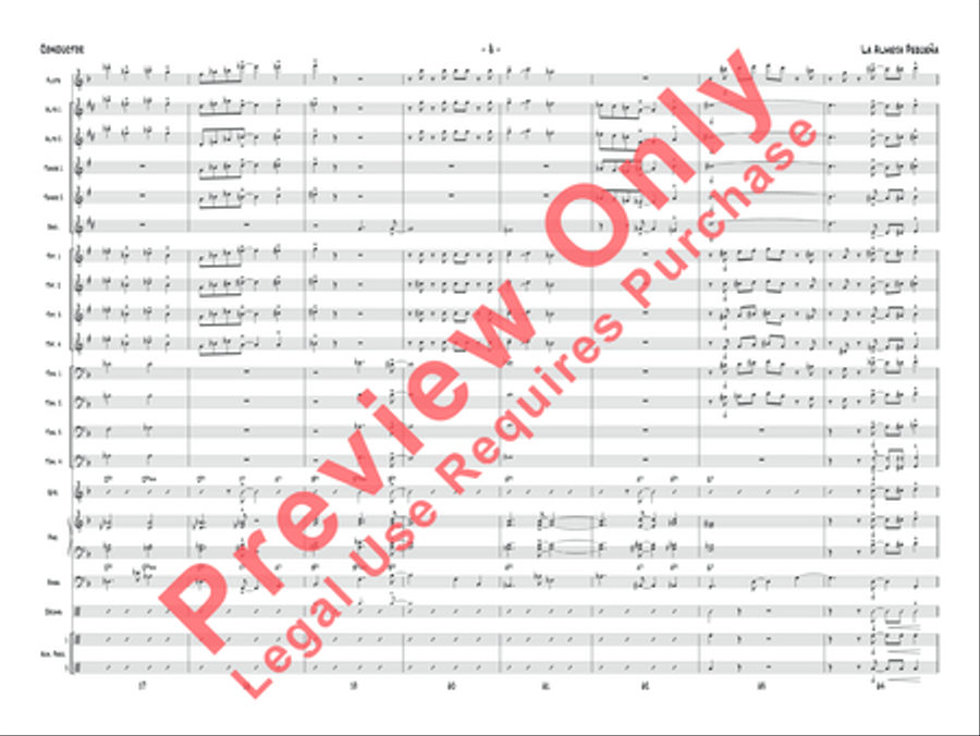 La Almeja Pequeña Jazz Ensemble scores gallery preview page 9