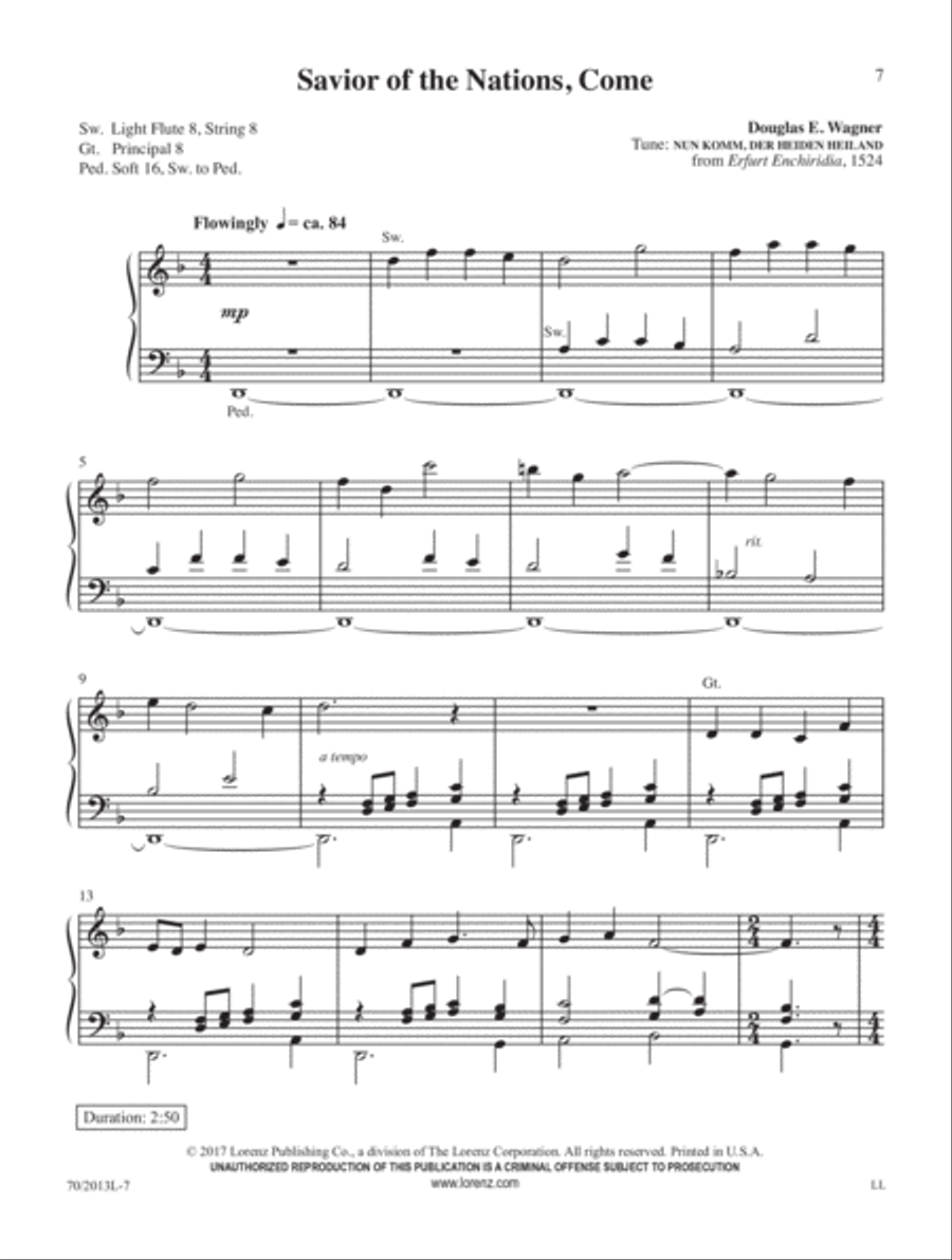 The Complete Organist, Vol. 2 Organ Solo scores gallery preview page 5