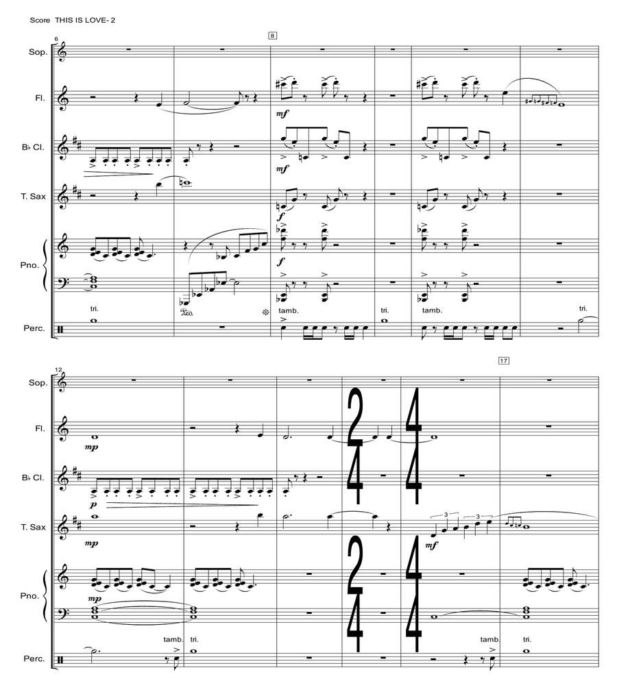This Is Love (Soprano and Mixed Ensemble) image number null