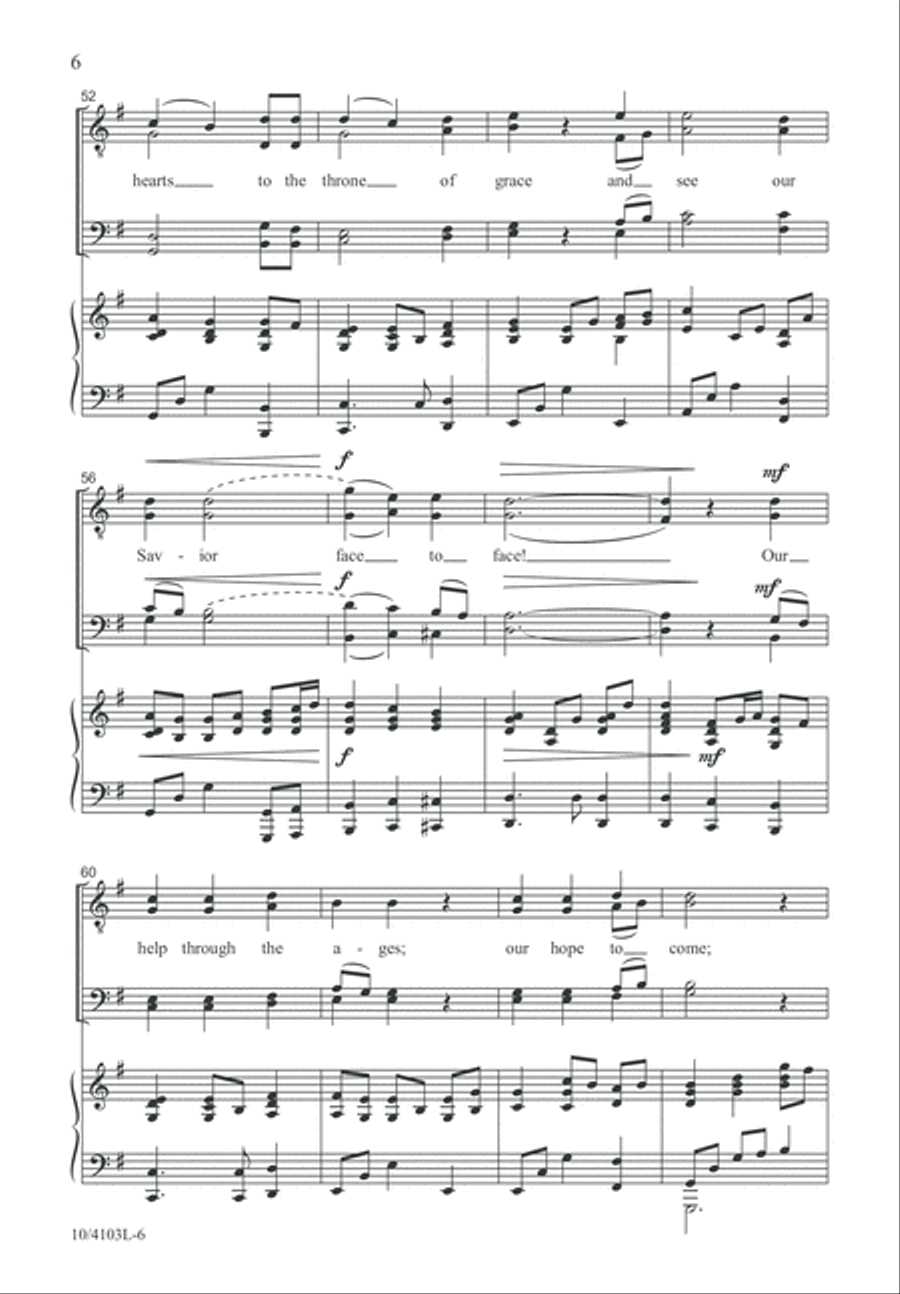 His Grace Will Lead Us Through TTBB scores gallery preview page 6