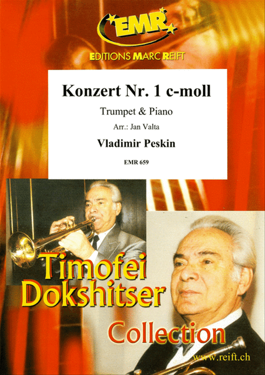 Konzert No. 1 c-moll Trumpet Solo scores gallery preview page 1