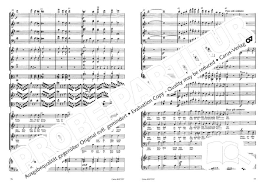 Psalm 42 4-Part scores gallery preview page 40
