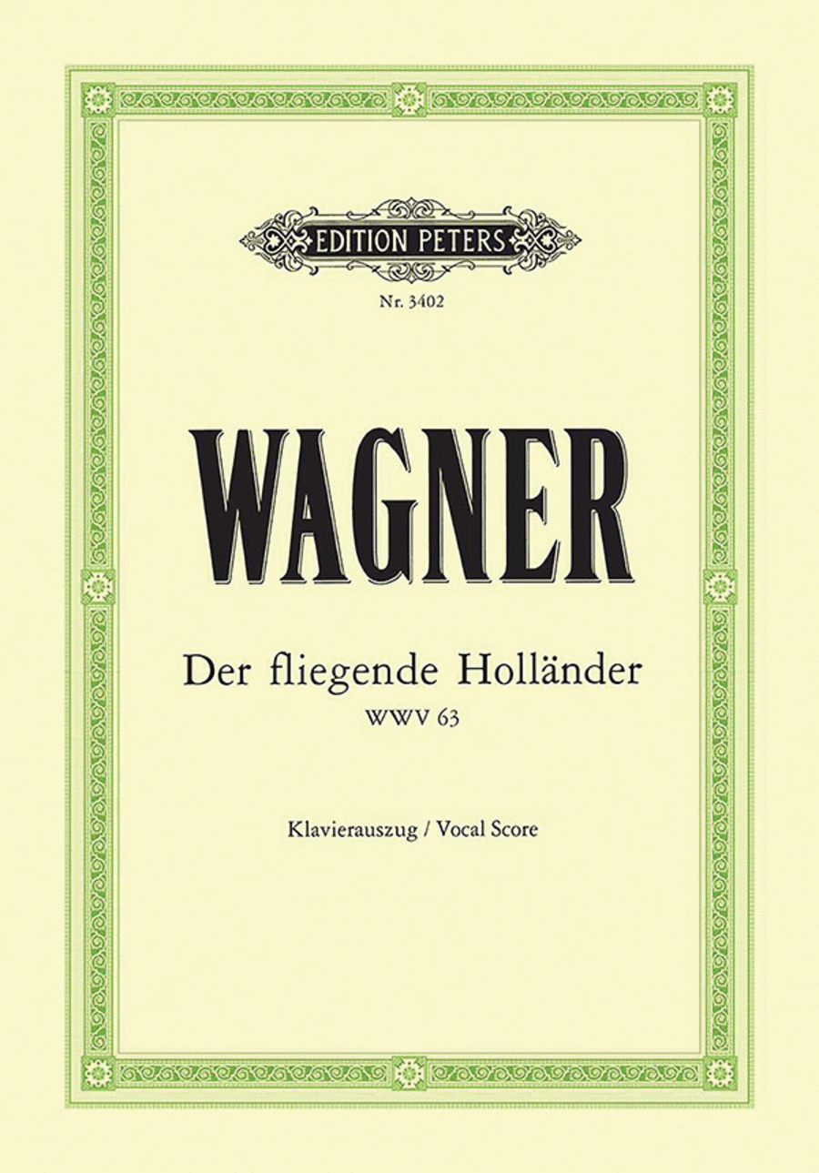Der fliegende Holländer (The Flying Dutchman) WWV 63 (Vocal Score) Voice scores gallery preview page 1