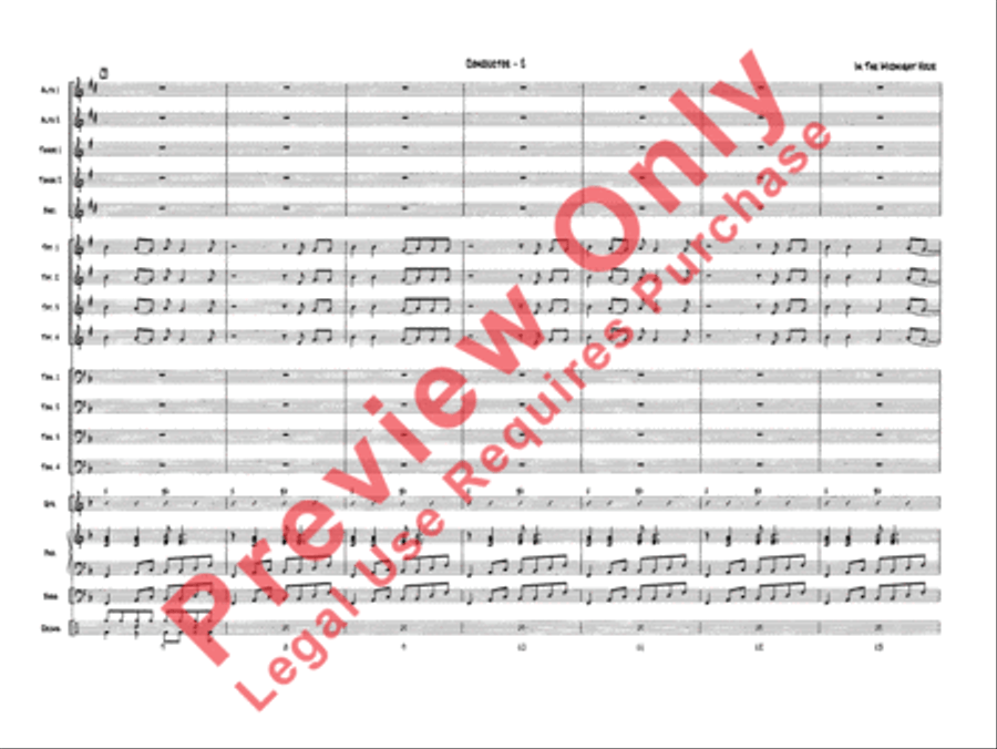 In the Midnight Hour Jazz Ensemble scores gallery preview page 4